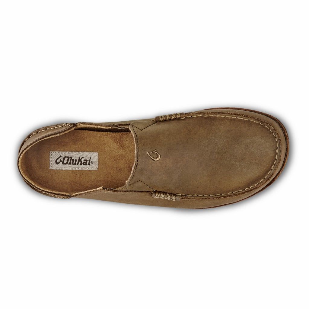 Zapatos Olukai Moloā - Zapatos Hombre Cafes 20762-438